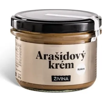 Živina Arašídový krém s kokosem, 220 g