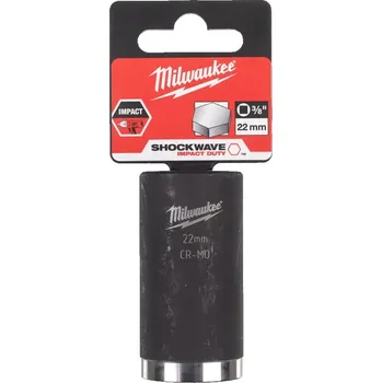 Gola hlavice MILWAUKEE Hlavice HEX 3/8" 22mm prodloužená 4932478033