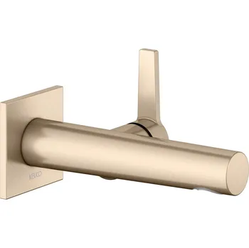 Vodovodní baterie Páková umyvadlová směšovací armatura Keuco Edition 11, 165 mm, bronz kartáčovaný