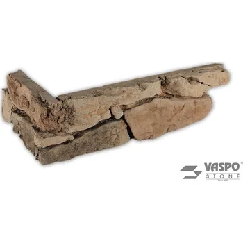 Obklad VASPO STONE - Obkladový kámen Skála Vršatec hnědá - rohový prvek