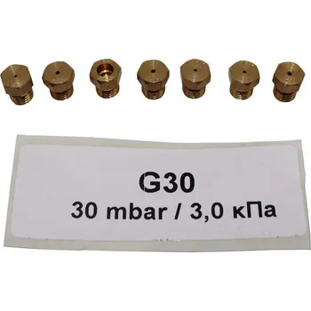 Příslušenství pro sporák Gorenje Náhradní díl Sada trysek PB SAB G30/30 4BW+2 G_SER KOOP, 910036