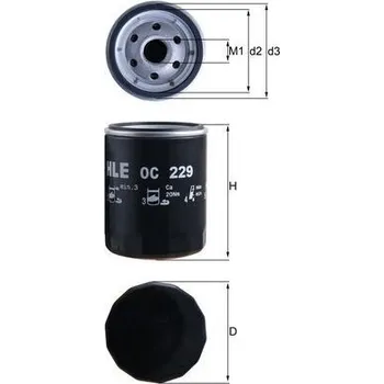 Olejový filtr Olejový filtr MAHLE OC 229
