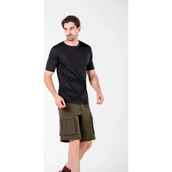 WOOLONA NOTUS PÁNSKÉ TRIČKO (100% MERINO VLNA) ČERNÉ VELIKOST L