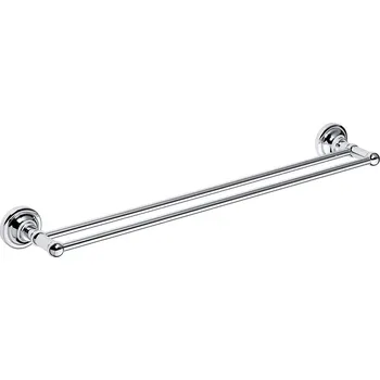 Držák na ručník Držák ručníků dvojitý Bemeta Retro 600 mm chrom