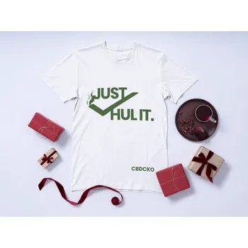 CBD Pánské tričko CBDčko - JUST HUL IT! Design: 2XL