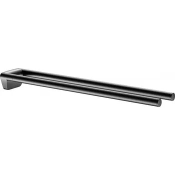 Držák na ručník Držák na ručník Keuco Collection Reva, 450 mm, černá matná