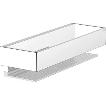 Drátěná police Košík do sprchy Keuco Edition 11, stříbrně eloxovaný hliník/pochromováno