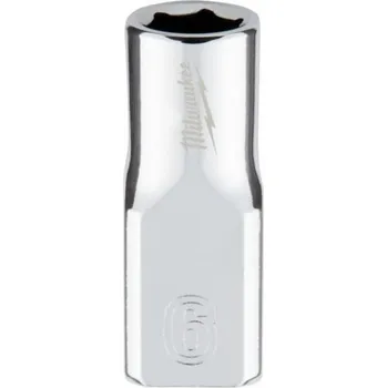 Gola hlavice MILWAUKEE Hlavice 1/4" 6mm 4932478314