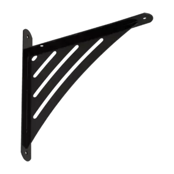 Držák na polici DOMAX konzole se vzpěrou černý 194x200x26mm WAT190C 5249 DMX