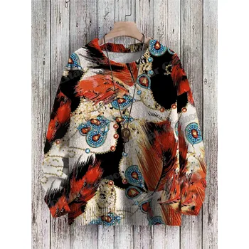 Dámský svetr Svetr s celoplošným potiskem 3D frog žába zvířátka CS429 Velikost: 3XL, Barva (Varianta): Svetr 3