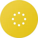 Papír brusný na suchý zip K180, 225 mm, 5 ks set - 8 otvorů Graphite