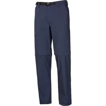 Pánské kalhoty ROCO ZIP pánské turistické odepínací kalhoty antracit 52