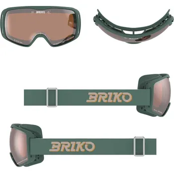 Briko ZENITH GREEN VIRIDIAN OR2 lyžařské brýle