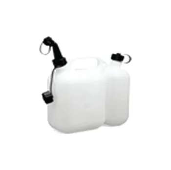 Kombinovaný kanystr plastový bílý 5+3 L