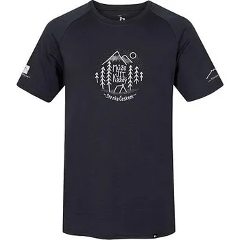 Pánské tričko Pánské merino triko HANNAH STEZKA TAREGAN velikost XL