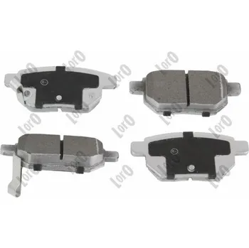 Brzdová destička Sada brzdových destiček, kotoučová brzda ABAKUS 231-02-036