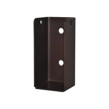 Nábytkové kování TRANSFORM TRAPLAST úchytka jeklu 75x35x30 mm, Hnědá