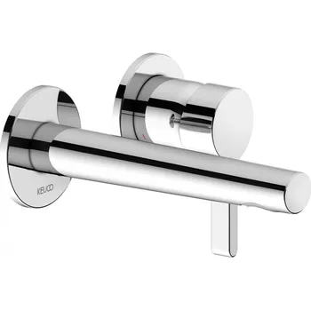 Vodovodní baterie Páková umyvadlová směšovací armatura Keuco Edition 400, 197 mm, pochromováno