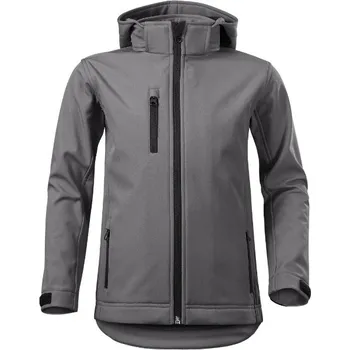Performance softshellová bunda dětská ocelově šedá 122 cm/6 let
