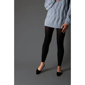 Dámské punčochy BOMA legíny MICRO leggings 50 DEN Barva: NERO, Velikost: XXL