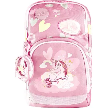 Školní batoh FRII OF NORWAY Ergonomická školní aktovka Expand 20-25 L, Unicorn Pink