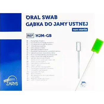 Ústní voda Ústní houbička nesterilní (bal.á50ks)