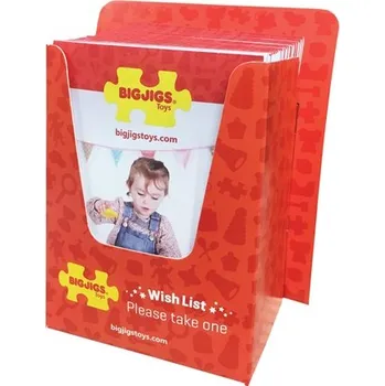 Kancelářský nábytek Bigjigs Toys Stojánek na reklamní letáčky