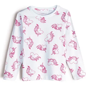 Dívčí oblečení GATE Bavlněné tričko s potiskem 6Y 824-0310/10