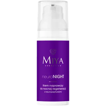 Pleťový krém Miya Cosmetics Neuronight noční regenerační krém s neuropeptidy, 50 ml