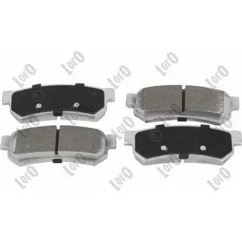 Brzdová destička Sada brzdových destiček, kotoučová brzda ABAKUS 231-02-106