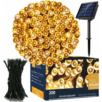 Springos CL4150 solární řetěz 200 LED…