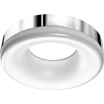AZZARDO LED Stropní a nástěné svítidlo Azzardo Ring LED 3000K chrome AZ2947 18W 1530lm 3000K IP20 37cm chromové - AZZARDO AZZ AZ2947