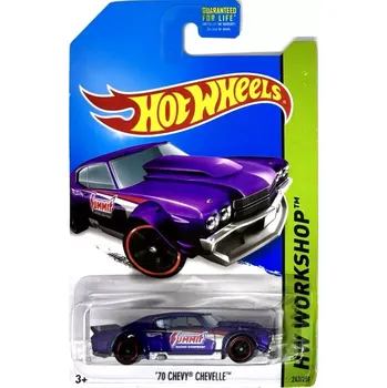 Hračka HOT WHEELS - '70 Chevy Chevelle Violet (E7)