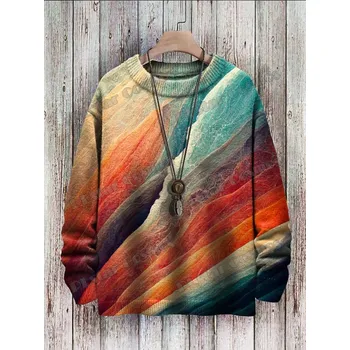 Dámský svetr Svetr s celoplošným potiskem 3D kočka CS430 Velikost: S, Barva (Varianta): Svetr 17