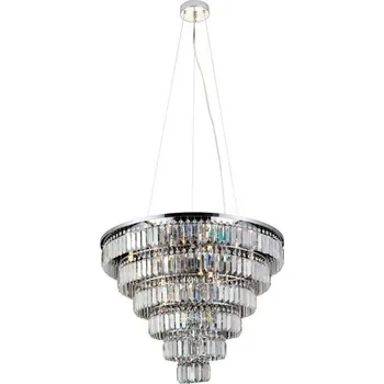 AZZARDO Závěsné/stropní přisazené svítidlo Azzardo Salerno XL pendant/top AZ2927 G9 12x40W IP20 80cm křišťálové - AZZARDO AZZ AZ2927