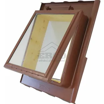 ERGO Střešní vikýř 2000 –např. pro Betonpres, Bramac Classic, Besk, KM Beta - červenohnědá