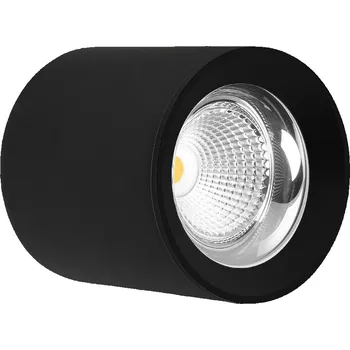CENTURY Stropní SVÍTIDLO LED RONDO ČERNÉ 110x123mm 15W/230VAC 4000K 1350Lm 45d IP20 - CENTURY CEN RNDNE-1511040