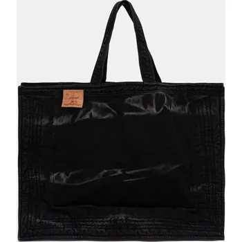 Džínová taška Y/Project MAXI WIRE CABAS BAG 620BA005 černá 99X, vel. ONE SIZE