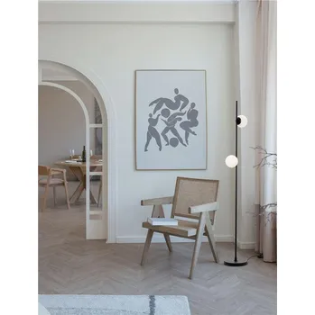 Stojací lampa NOVALUCE Stojací lampa NUVOLE LED černý hliník a čiré sklo 3000K 16W - NOVA LUCE NV 9061437