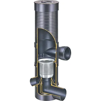 vodní filtr WISY WFF 150 vířivý filtr, velikost ok 0,44 mm.