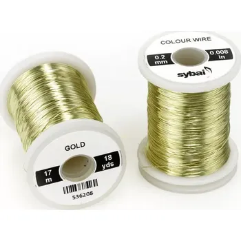 Barevný drátek Sybai Colour Wire Gold 0,2mm