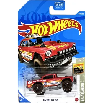 autíčko HOT WHEELS - Big-Air Bel-Air Red (E7)