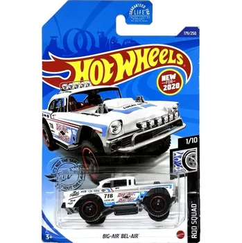 autíčko HOT WHEELS - Big-Air Bel-Air White (E7)