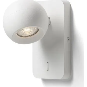 Bodové svítidlo RED - DESIGN RENDL SIENA nástěnná bílá 230V GU10 50W - RED - DESIGN RENDL RED R13761