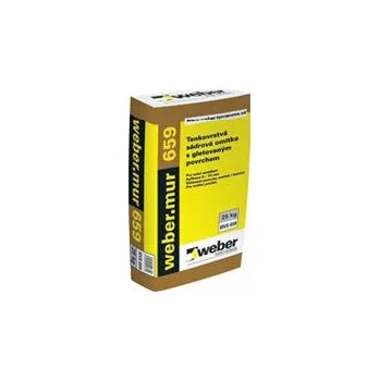 Omítka WEBER webermur 659 - tenkovrstvá sádrová omítka 25kg
