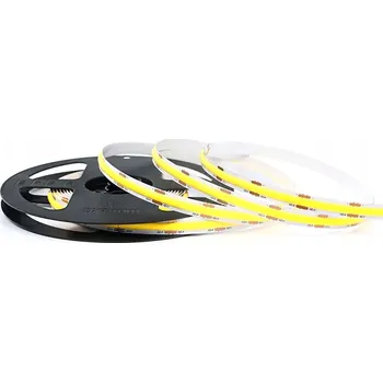 LED osvětlení LED COB pásek 480 diod/m 12V 8mm NEON IP20 studená bílá role 5m