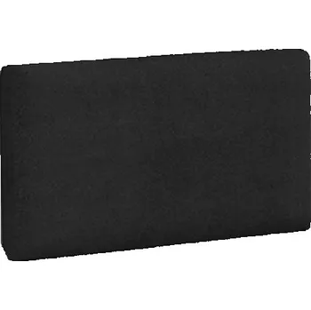 akustický panel Čalouněný nástěnný panel 45x25cm ČERNÁ TRINITY