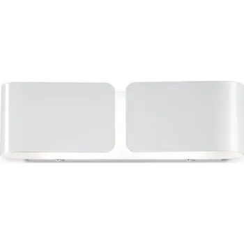Nástěnné svítidlo IDEALLUX &nbsp;Nástěnné svítidlo Ideal Lux Clip AP2 small bianco 014166 bílé 44cm&nbsp;&nbsp; - IDEALLUX ILUX 014166