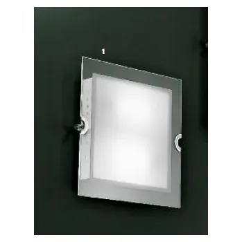 ORION Stropní svítidlo 2x26W PLC chrom, vč. předřadníku, 35x35cm - ORION OR DL 7-562/35