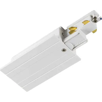 Bodové svítidlo SLV - BIG WHITE S-TRACK vestavný napáječ vpravo bílý - BIG WHITE (SLV) LA 1006520